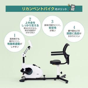 アルインコ リカンベントバイク8019/AHE8019[AOAB074]トレーニング