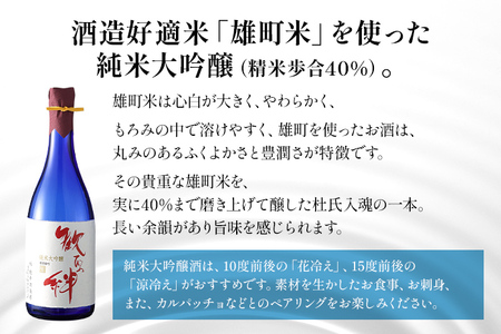 【ふるなびWEEK対象】歓びの絆 純米大吟醸 720ml 酒造好適米 雄町米 日本酒 地酒 清酒 お酒 晩酌 酒造 年末年始 お取り寄せ