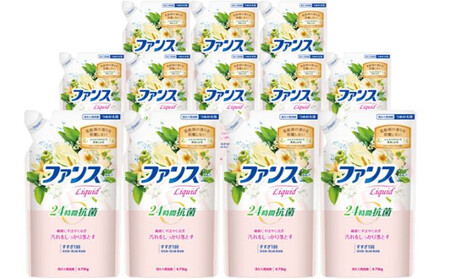 ファンスリキッド 液体 洗たく用洗剤 詰替用 (0.72kg) ×12個入り ファンスリキッド 液体 衣料洗剤 洗剤 詰替用 洗濯