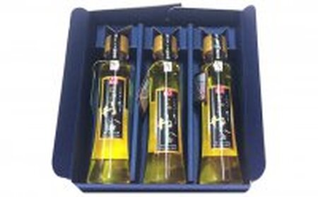 【げんき村】 じゅうねん油（えごま油）：95ml×3本 ギフト箱入り 食用油 