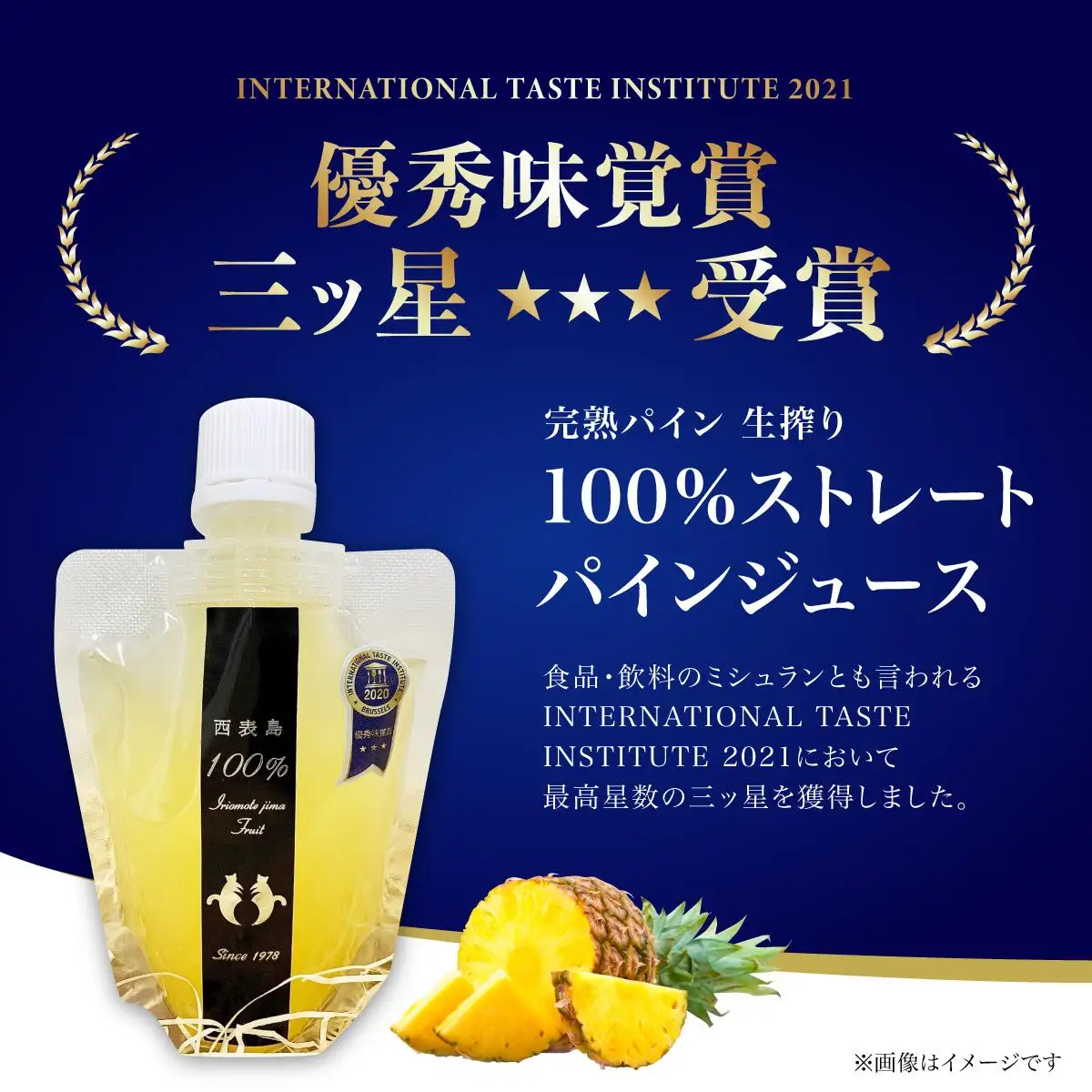 パイン ジュース ITQI2021 47個