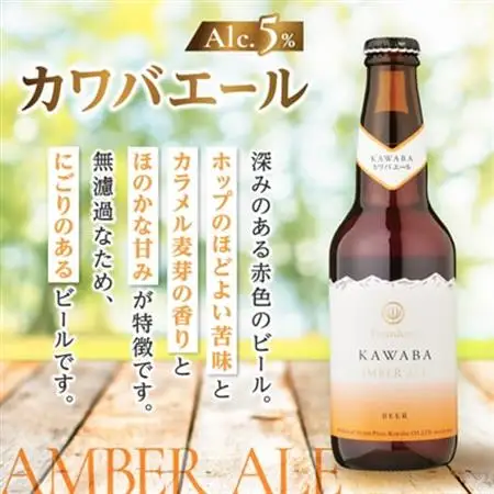 カワバエール　12本セット_酒・アルコール  ビール _【1446340】