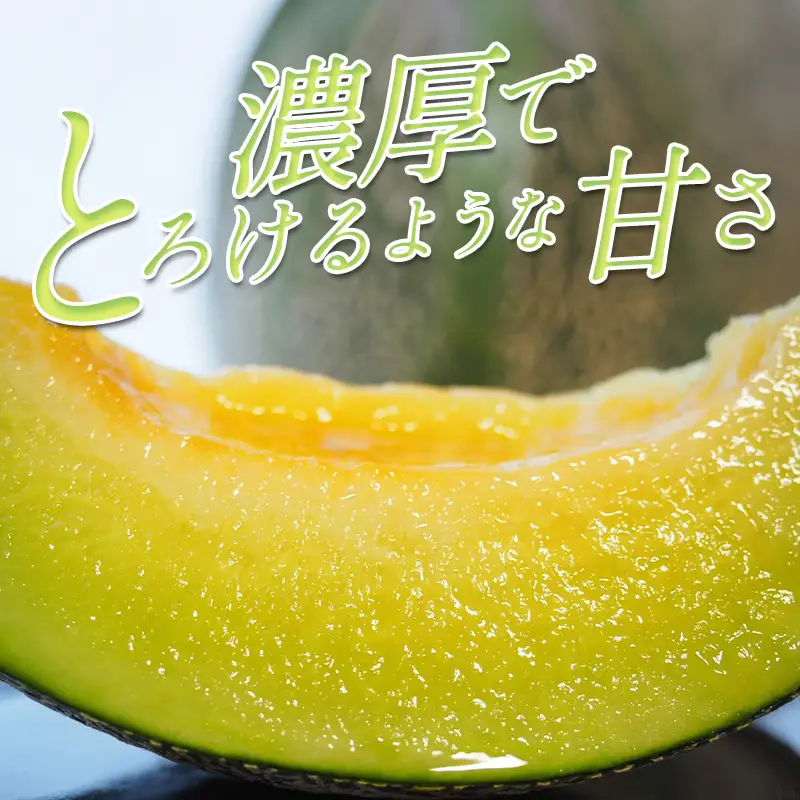 A-1147 益田産あまーいアムスメロン ２玉（秀品）