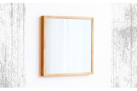 府中家具　Mirror SANO　56×56　オーク No.619-02