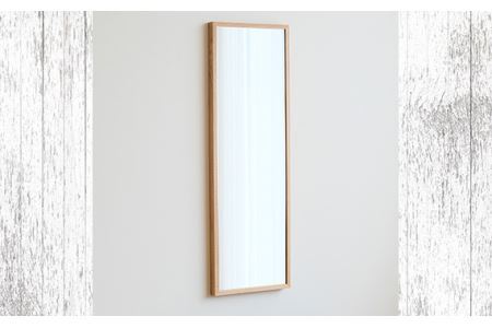 府中家具　Mirror SANO　42×126　オーク No.628-02