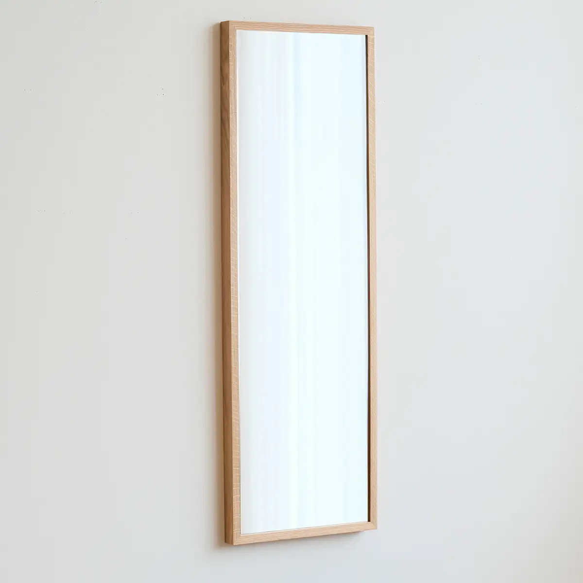 府中家具　Mirror VALLE　42×126　オーク No.631-02