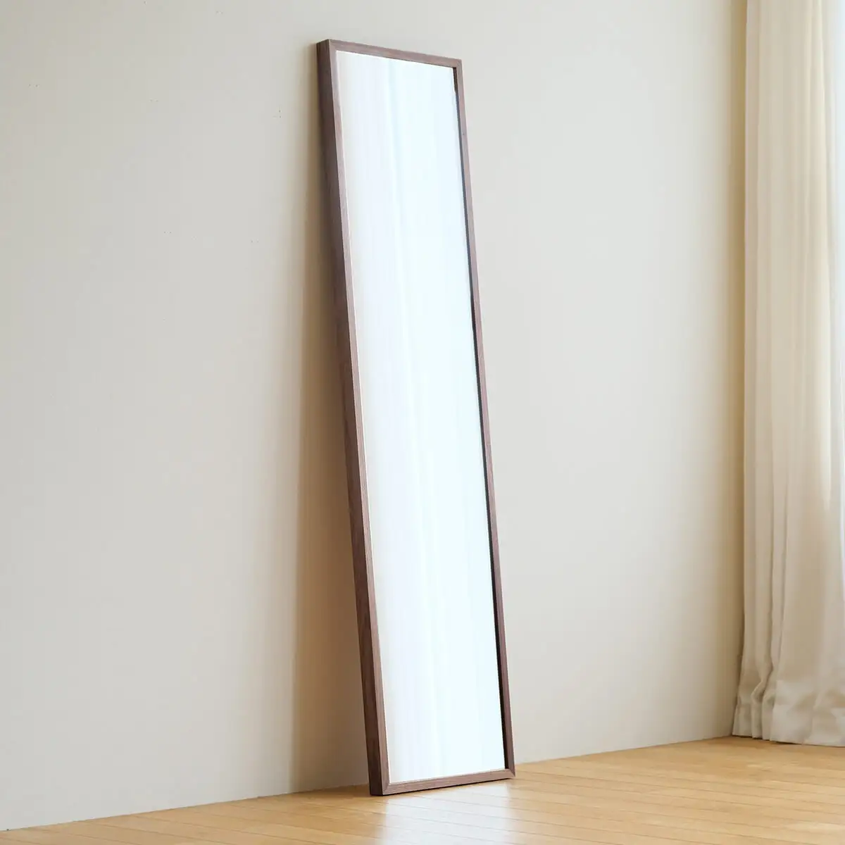 府中家具　Mirror SANO　42×168　ウォールナット No.635-01