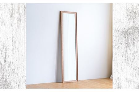 府中家具　Mirror VALLE　42×168　オーク No.638-02