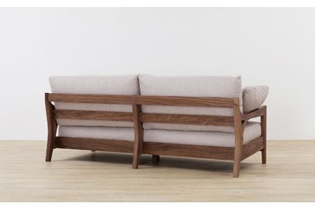 （ウォールナット）AUTHENTICITY FINE SOFA RF RD（レッド） No.866-08