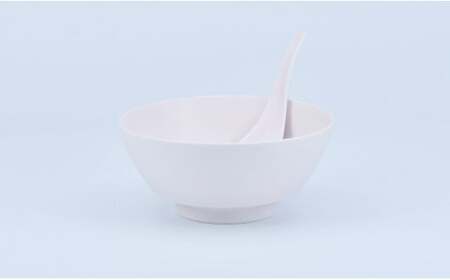 有田焼 究極のラーメン鉢 Colors ピンク レンゲ付【まるぶんオリジナル】食器 器 うつわ 麺鉢 ラーメン鉢 丼 丼ぶり どんぶり シンプル おしゃれ マット くすみカラー 電子レンジ対応 A24-184