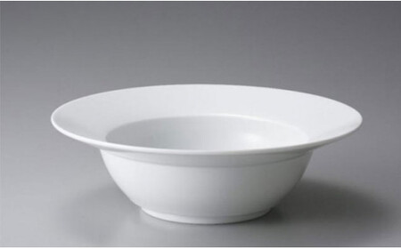有田焼 ZEPHYR お洒落なパスタプレート 2個セット【まるぶんオリジナル】食器 器 うつわ 磁器 陶磁器 皿 プレート 鉢 中鉢 ボウル パスタ皿 2枚 セット ゼフィール シンプル ホワイト A24-188