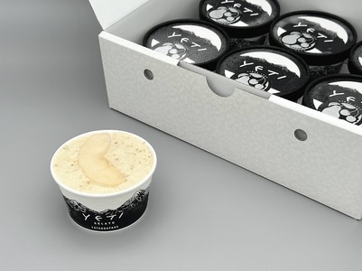 ラ・フランスをたっぷり使ったジェラート 6個入　ジェラート ラ・フランス 120ml 6個入 アイス フルーツ 西洋梨 YETI 山梨県 北杜市 八ヶ岳 人気 岩原果樹園 バレンタイン チョコ以外 ホワイトデー お返し [h039]