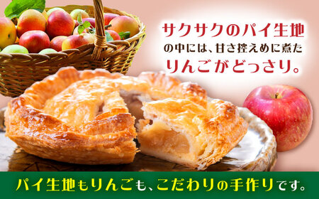 【着日指定必須】アップルパイ 1ホール(直径23cm) / アップルパイ ケーキ りんご パイ 洋菓子 スイーツ / 大村市 / 大又農園野の実[ACZO003]