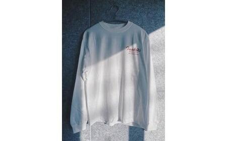 いわき市発D2Cブランド「yourmood」　Iwakiki　ロングスリーブTシャツ　WHITE_XL