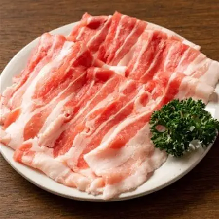 あぐー豚しゃぶしゃぶ肉(バラ肉)250g×2パック　タレ付【配送不可地域：離島】【1026492】