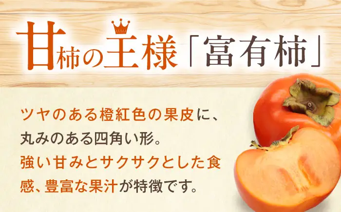 有袋富有柿 2L玉サイズ　約3kg（12玉入り) BKAL001 柿