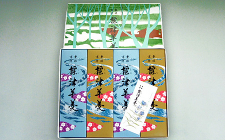 標津羊羹レギュラーサイズ380g×4本・一口サイズ50g×24本セット【2200902】