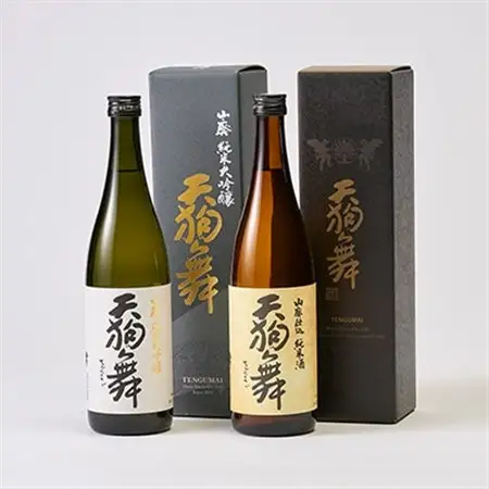 【白山の地酒】天狗舞の「山廃純米大吟醸」「山廃仕込純米酒」セット_酒・アルコール 大吟醸 日本酒 sake サケ  酒・アルコール  日本酒 sake サケ_【1125821】