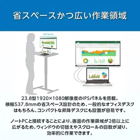 【国内生産】EIZO 23.8型フルHD液晶モニター FlexScan EV2460 ブラック_液晶 モニター パソコン pcモニター ゲーミングモニター_【1349215】