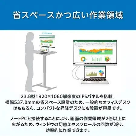 【国内生産】EIZO 23.8型フルHD液晶モニター FlexScan EV2460 ホワイト_液晶 モニター パソコン pcモニター ゲーミングモニター_【1349218】
