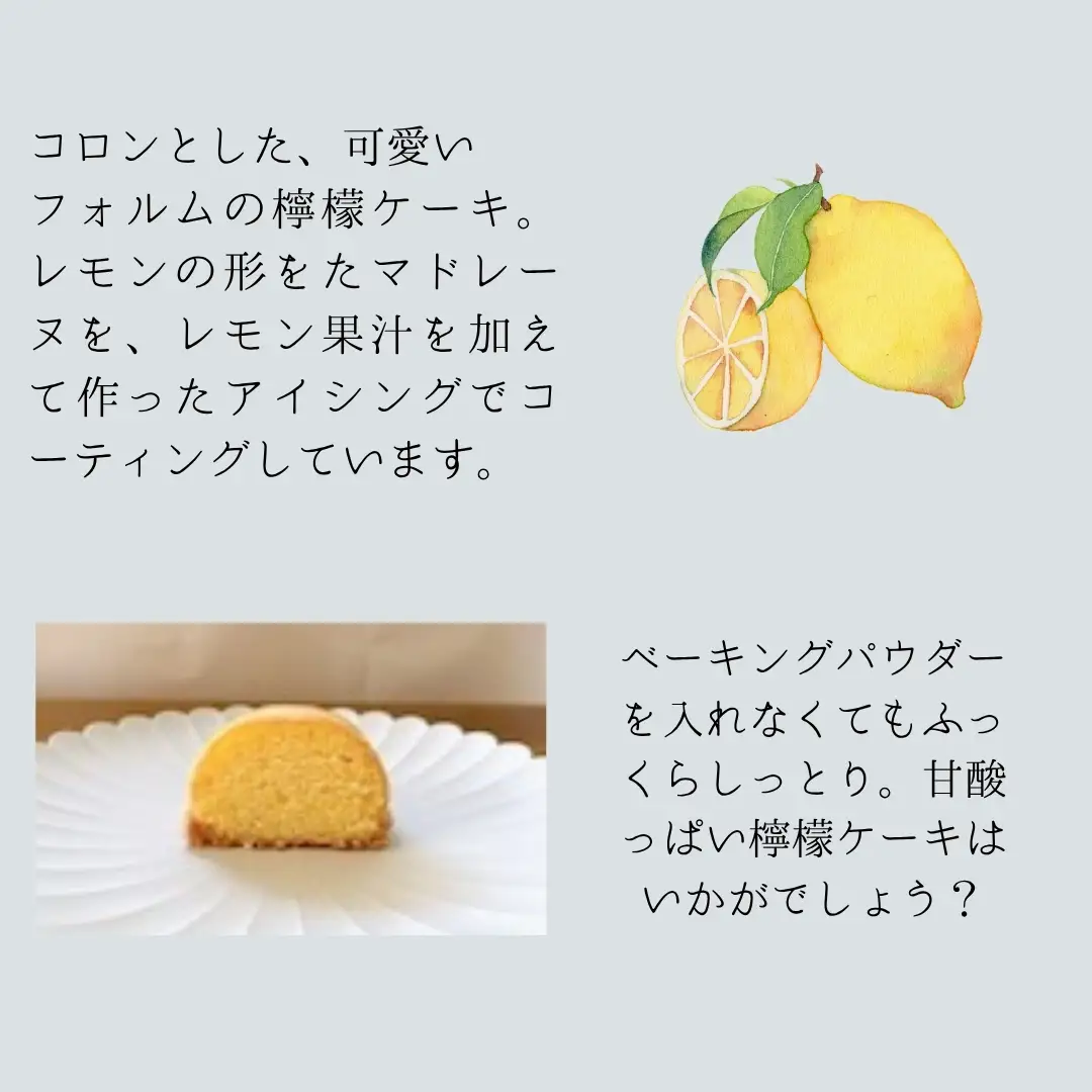 檸檬ケーキ5個入り レモンケーキ 焼き菓子 石川県 小松市 菓子工房Yodogawa