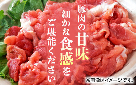【3回定期便】豚帝 豚モモ こま切れ 切り落とし 1.5kg（300g×5pc）【KRAZY MEAT(小田畜産)】[ZCP057]