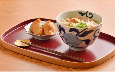有田焼 外濃桔梗 / 桔梗 丸麺鉢 ペア【まるぶん】食器 器 うつわ 磁器 陶磁器 麺鉢 ラーメン鉢 丼 丼ぶり どんぶり 2個 ペア セット 桔梗 花 染付 藍 青 白 モダン 電子レンジ対応 ギフト 35000円 3.5万円 A35-631