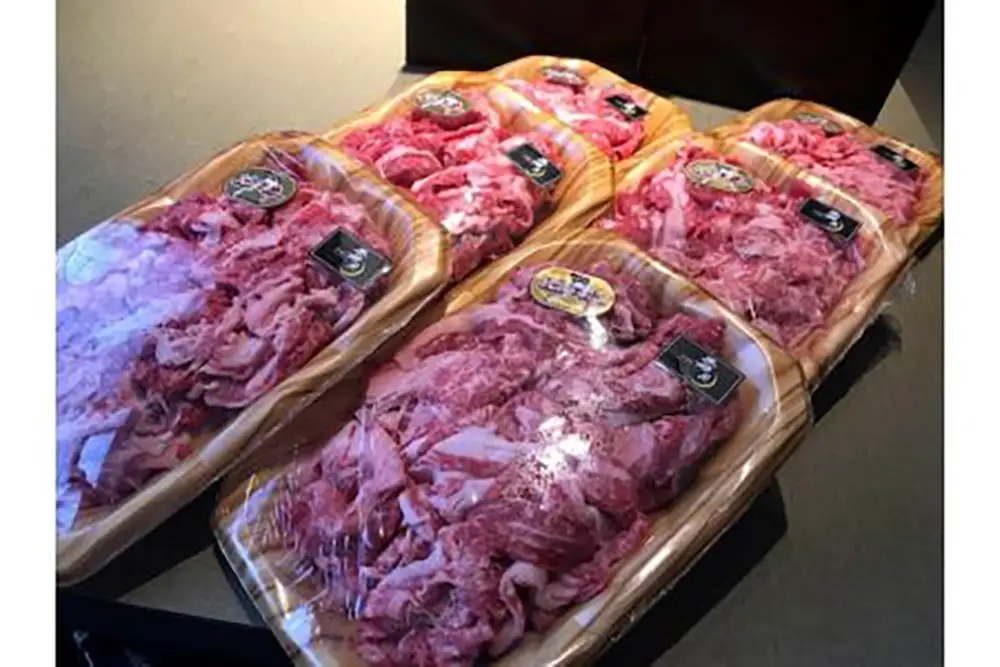 近江牛 切り落とし 3kg (500g×6パック) 【AC12W】 牛肉 近江牛 切り落とし