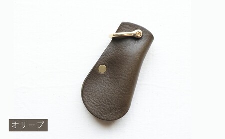 靴屋のキーケース（カラー：オリーブ）【014-004-3】