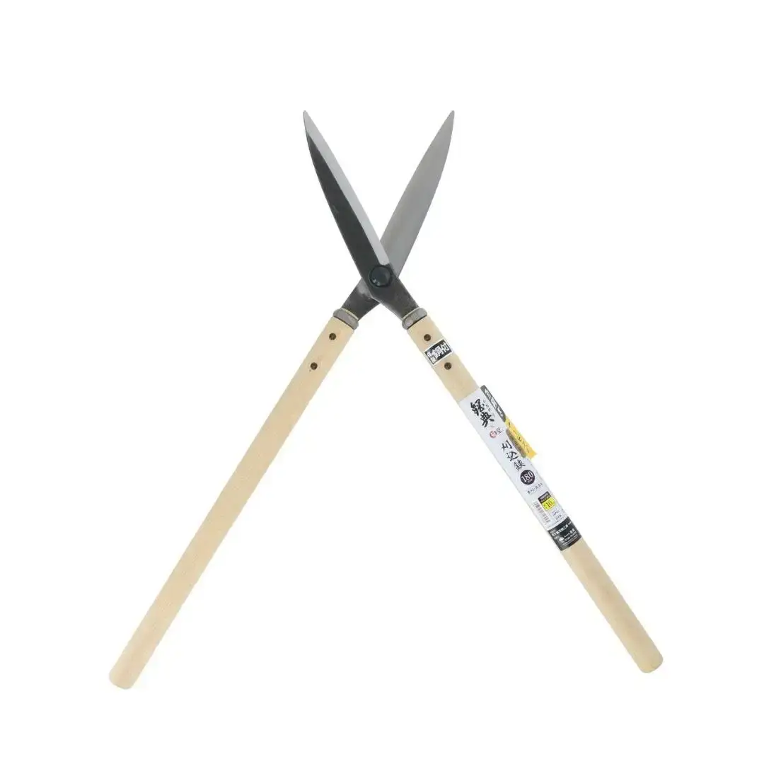 鋼典火打鍛造鋼付刈込鋏 葉刈・仕上用 180mm 園芸用品 剪定ばさみ 菊堂