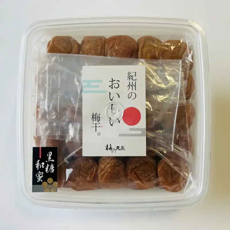黒糖和蜜梅（塩分約5％） 400g / 田辺市 紀州南高梅 南高梅 梅干し 梅干 梅 うめ 肉厚 お米 おにぎり 焼酎 梅酒 健康 黒糖 和蜜 はちみつ 【mtz017-1】