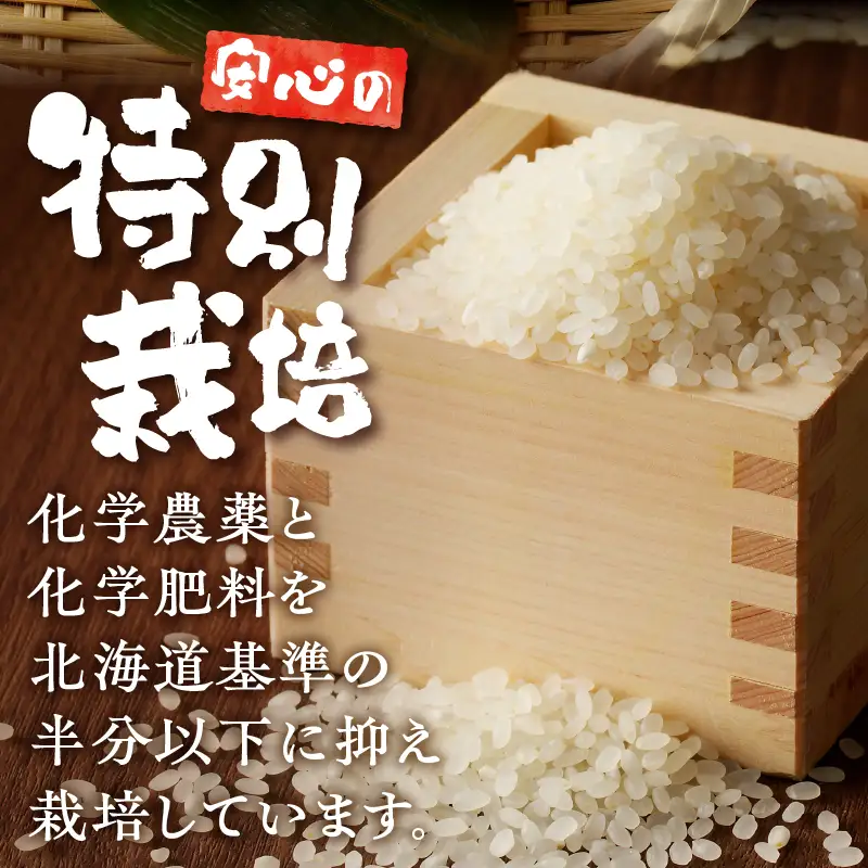 《令和7年産》特別栽培米ななつぼし 5kg | 16年連続特A ブランド米 白米 精米 米 お米 こめ 減農薬 単一原料米 ご飯 贈答 ギフト お試し 北海道米 北海道 滝川市