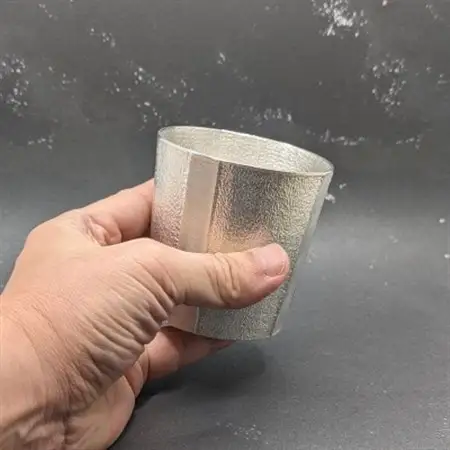 【RR】GS　ROCKGLASS　錫　はかた錫スタジオの錫酒器_雑貨・日用品 グラス・カップ 食器 _【1454428】