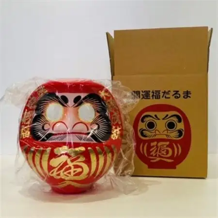 福だるま 3号(高さ約23cm)_装飾品・工芸品 民芸品  _【1315351】