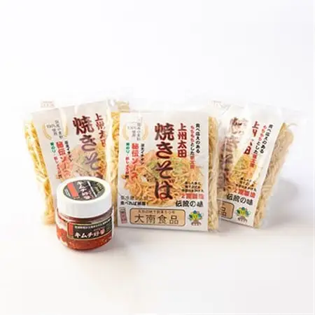 上州太田焼きそば6人前+キムチイイジャン太田市内美味しいコラボバージョン_麺     惣菜・加工品 キムチ 漬物 _【配送不可地域：離島】【1373503】