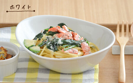 MINTON セレブレーション　パスタ・カレー皿4色セット 美濃焼】カレー皿 4色 セット たまご型【EAST table】皿 ワンプレート