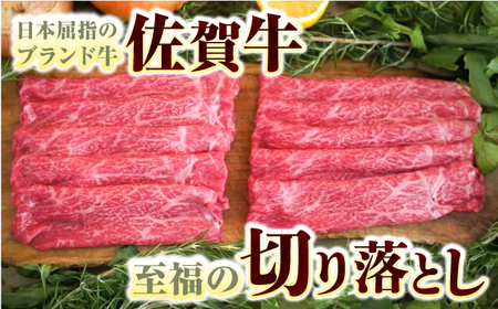 佐賀牛至福の切り落し1kgとハンバーグ8個とミルフィーユロールステーキ8個 [41ASAA117]