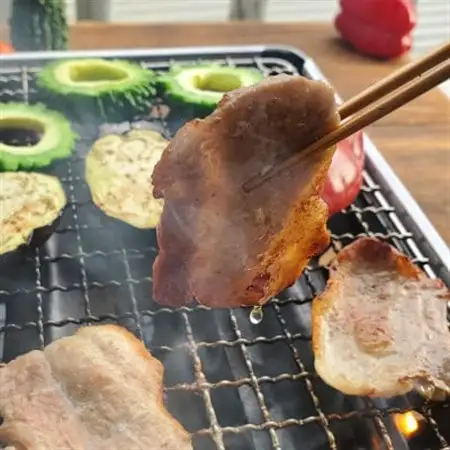 【贈答用】パイナップルポークあぐー 焼肉・ステーキ・味噌漬セット(総重量1.46kg)【配送不可地域：離島】【1454349】