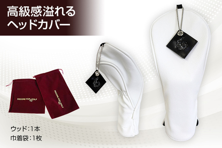 クリスタルヘッドカバー ウッド ピンク ゴルフ用品 ゴルフ 巾着袋付き 送料無料 オーストリア産クリスタルガラス