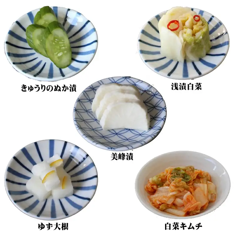 おまかせ３点セット / 漬物 ごはんのおとも 大根 きゅうり 白菜 キムチ 浅漬け ぬか漬け 和歌山 田辺市 【ksn001】