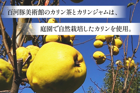 手作りジャム (カリン＆ 白イチジク 150ml×各2 計4個) & カリン茶 80g セット [百河豚美術館 富山県 朝日町 34310330]
