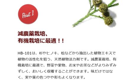 植物の土づくり、土壌改良に「顆粒HB-101」 1kg 1パック 