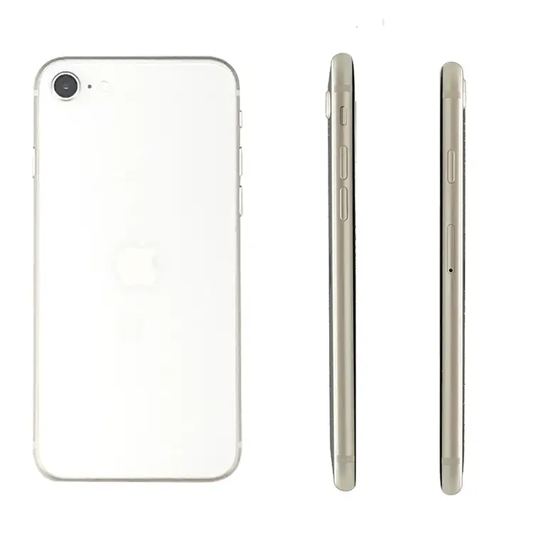 【数量限定】 iPhone SE3 64GB スターライト 生活キズあり品 ｜ iPhone iPhoneSE Apple simフリー スマホ 携帯 中古 家電
