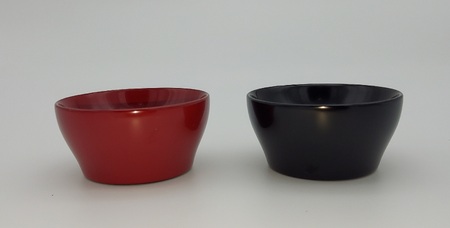 川連漆器 ぐいのみ 桜ペア 漆器 漆器 【丸利漆工所】[B3-5701]
