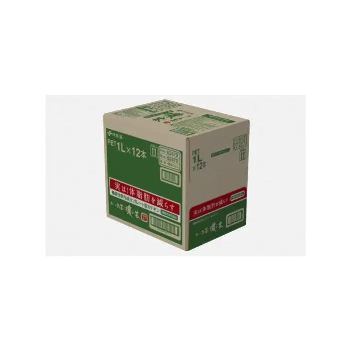 【定期便3ヶ月】お～いお茶　濃い茶1L×12本　［おーいお茶 ペットボトル 1リットル ケース 箱 伊藤園 静岡］