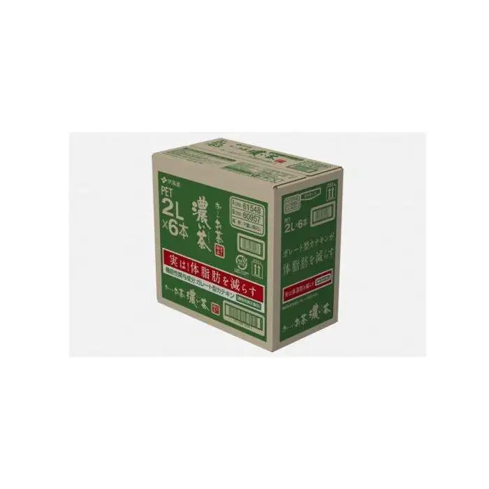 【定期便6ヶ月】お～いお茶　濃い茶2L×6本［おーいお茶 ペットボトル 2リットル ケース 箱 伊藤園 静岡］