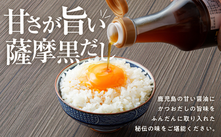 鹿児島の味 かめの家 薩摩黒だし K207-002 調味料