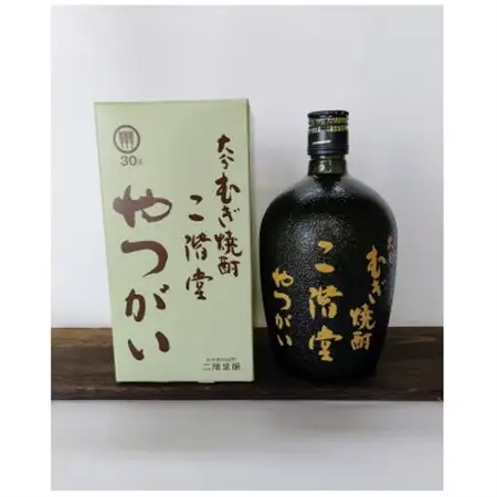 大分むぎ焼酎　二階堂やつがい30度(720ml)4本セット_大分むぎ焼酎 二階堂 麦焼酎 焼酎 酒 酒セット 焼酎セット  まとめ買い_【1455703】