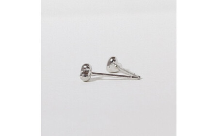 プラチナ 3㎜ ハートピアス  山梨 プラチナ ピアス シンプルピアス PT900 プラチナ900 ジュエリー アクセサリー 山梨県 甲斐市 BQ-33