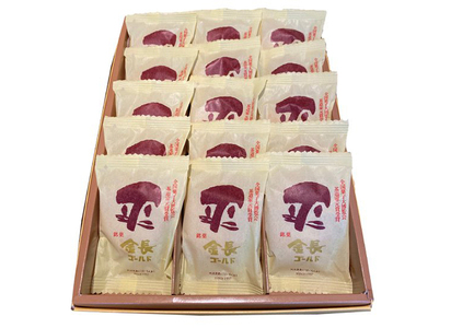 ハレルヤ　金長ゴールド　15個入 お菓子 和菓子 スイーツ 和スイーツ お茶菓子 しっとり まろやか 